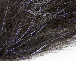 Flash Icelandic Sheep Hair, UV Black